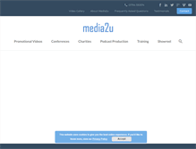 Tablet Screenshot of media2u.co.uk